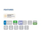 Βιτρίνα συντήρησης DC 1050B με πλήρη γυάλινη μπροστινή όψη 1050lt